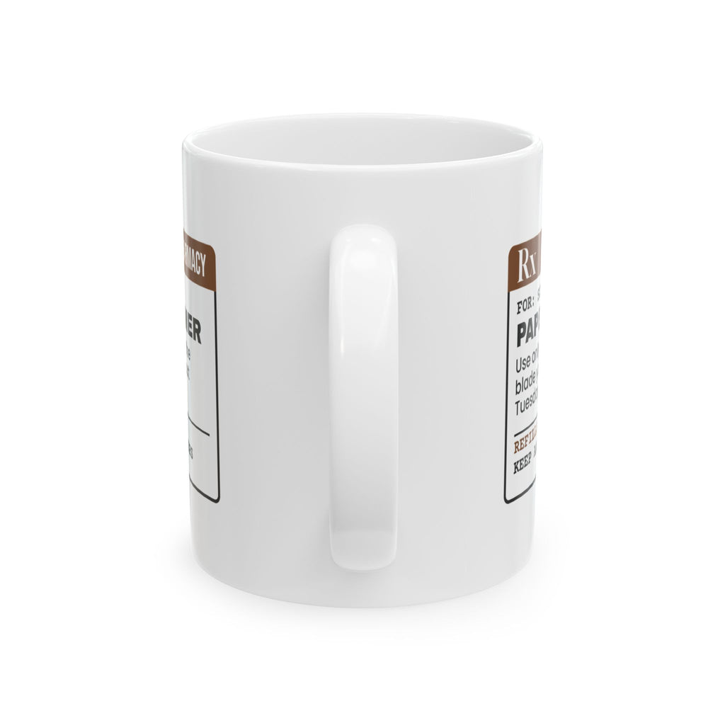 Scrapbooking Coffee Mug Paper Trimmer Prescription