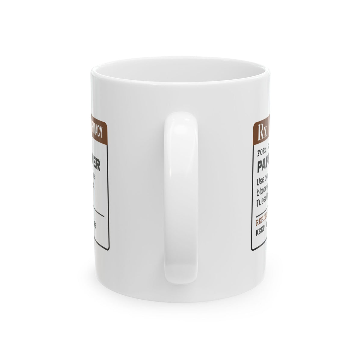 Scrapbooking Coffee Mug Paper Trimmer Prescription