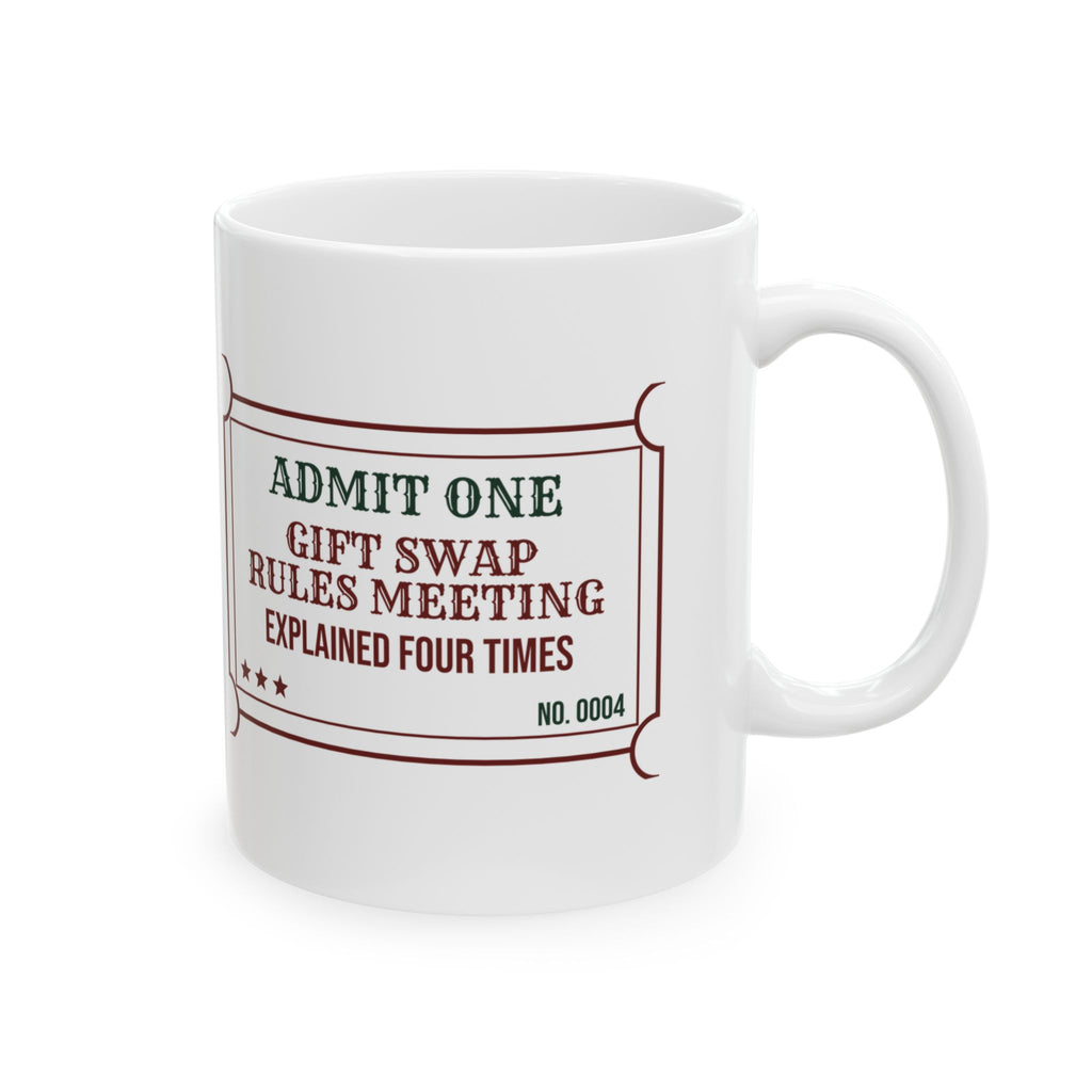 Funny White Elephant Coffee Mug Swap Rules Explained Four Times