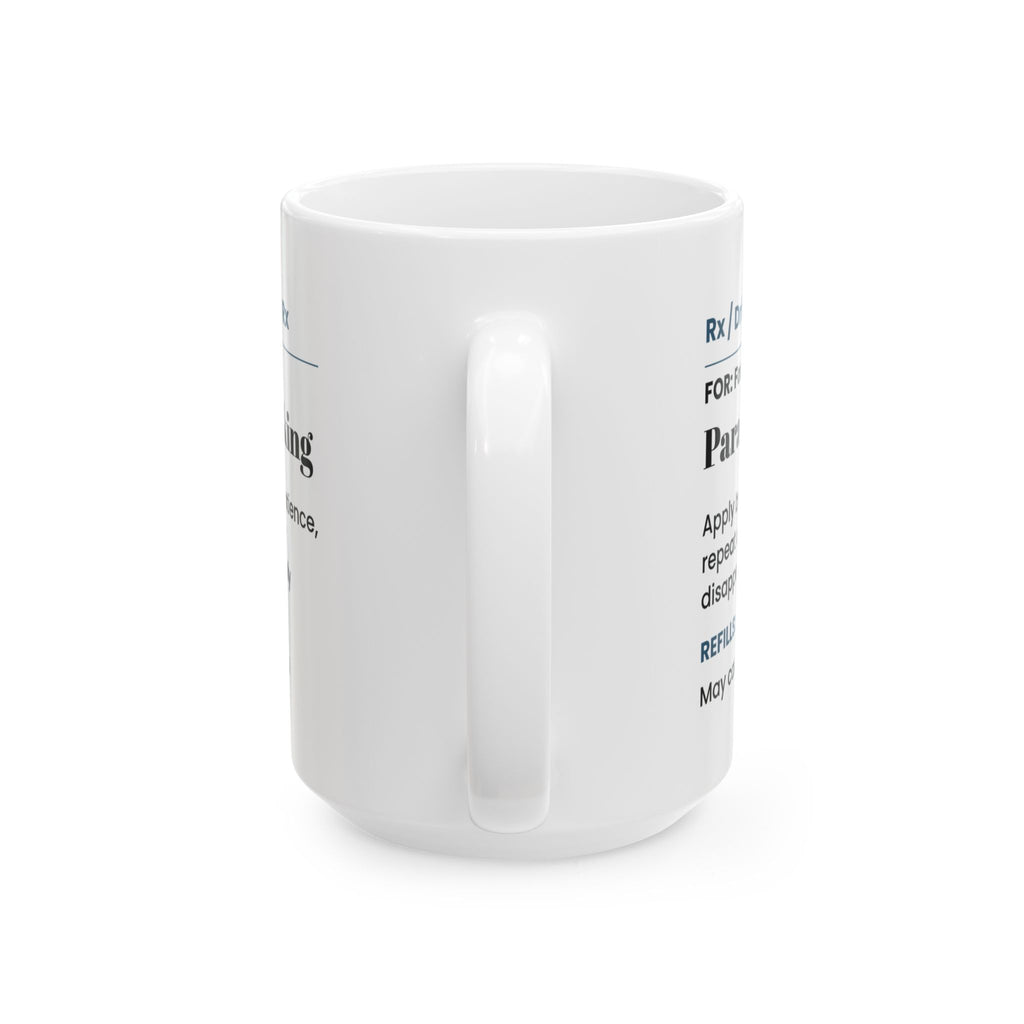 Funny Dad Coffee Mug Parallel Parking Prescription For Dad