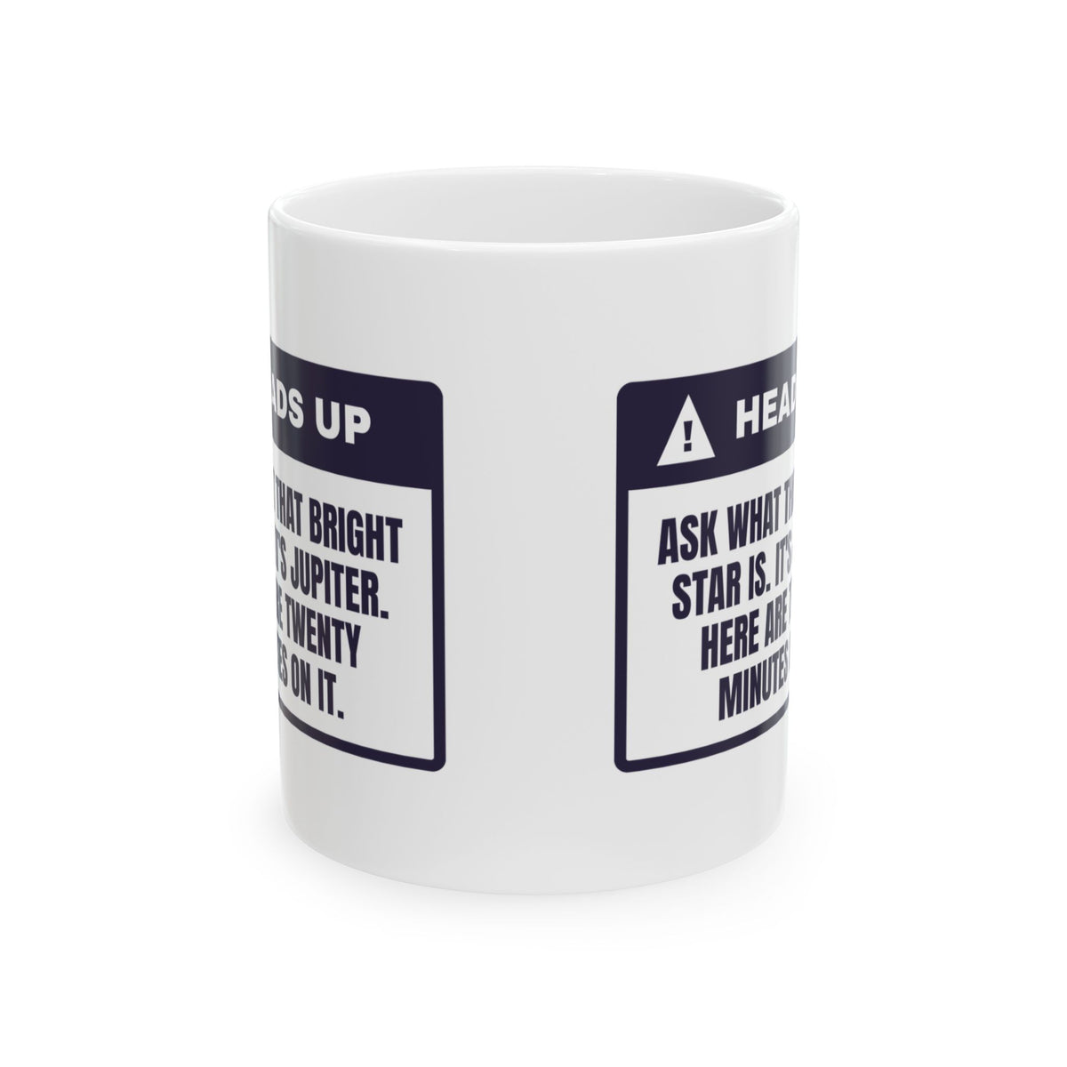 Funny Astronomy Coffee Mug That's Jupiter Here's 20 Minutes
