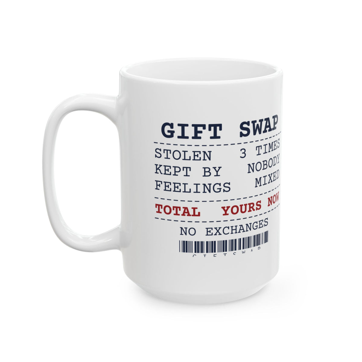 Funny White Elephant Coffee Mug Stolen Then Abandoned Yours Now