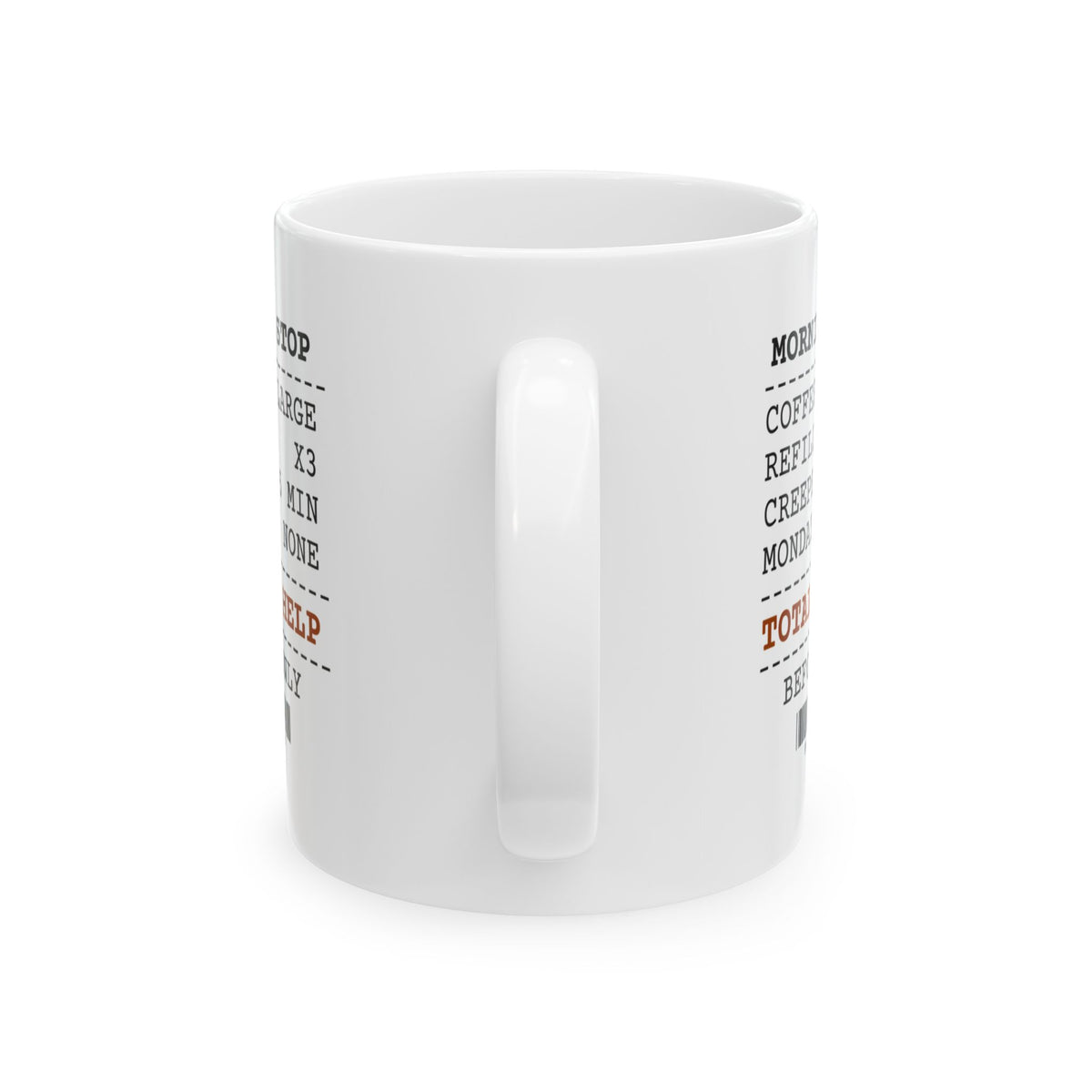 Send Help Morning Fuel Stop Coffee Mug For Mechanics