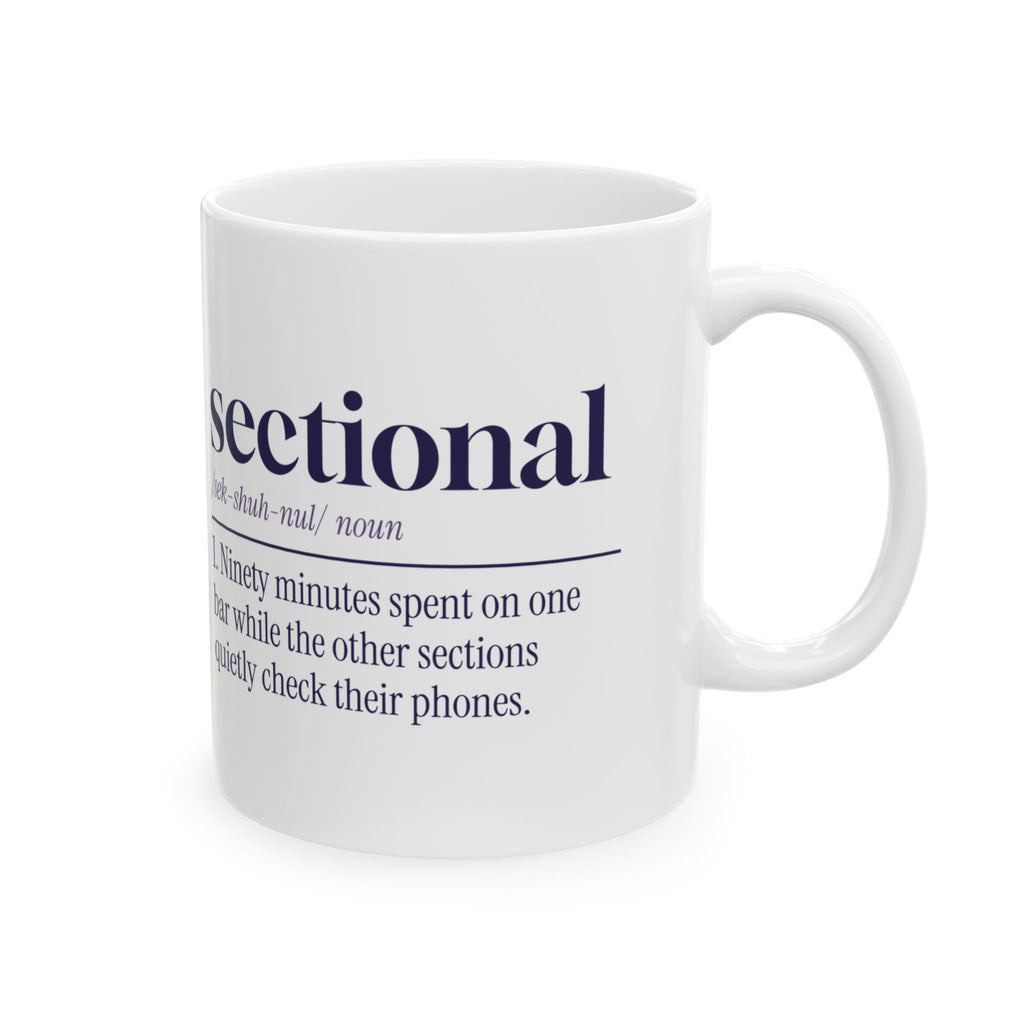 Funny Choir Coffee Mug Sectional Dictionary Definition For Choir Singers