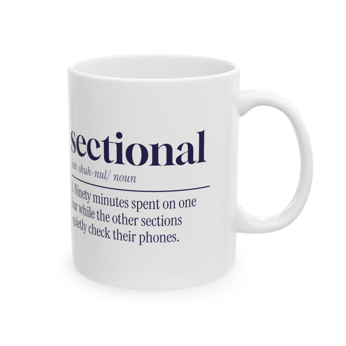 Funny Choir Coffee Mug Sectional Dictionary Definition For Choir Singers