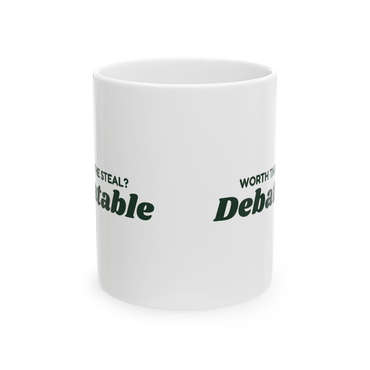 Funny White Elephant Coffee Mug Worth The Steal Debatable