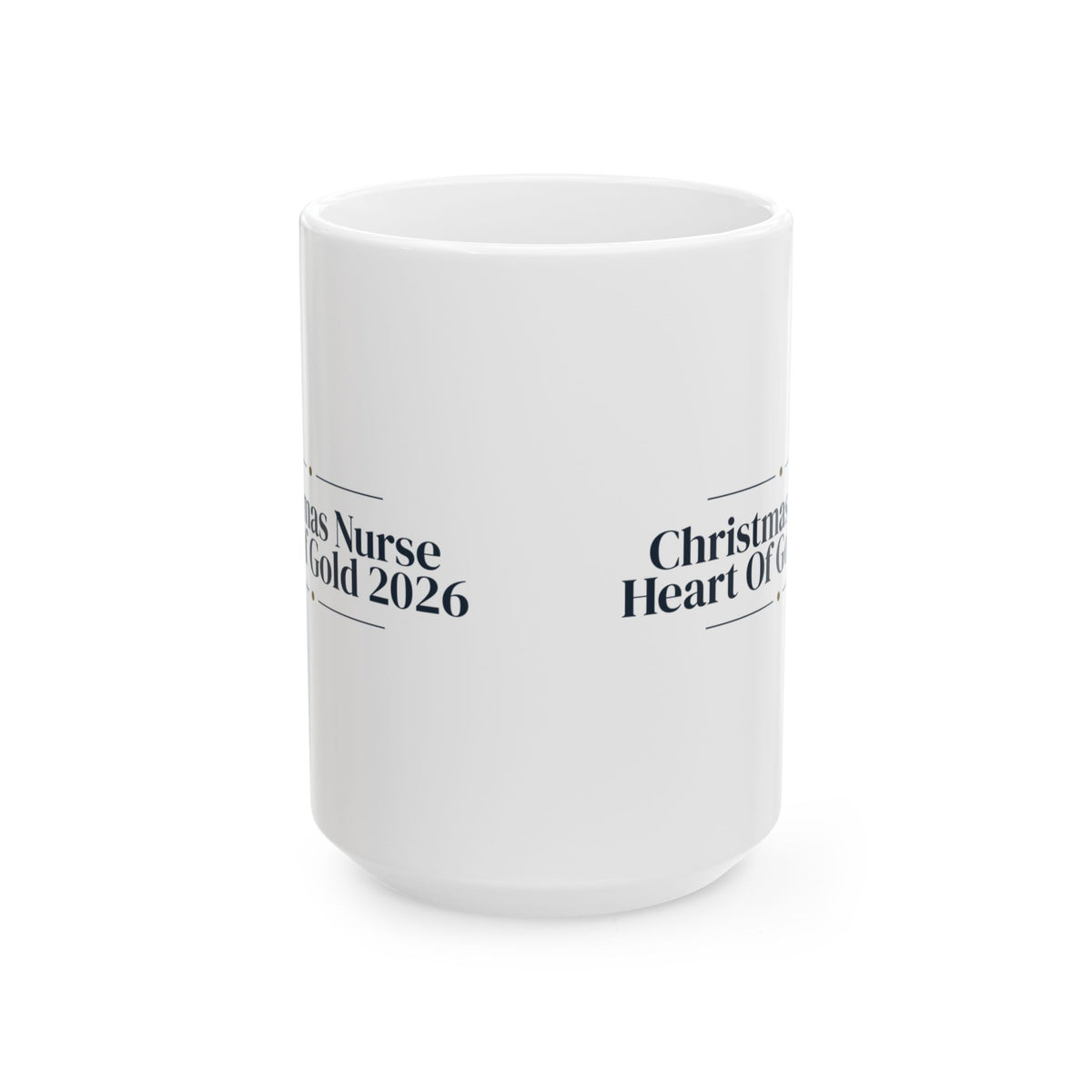Christmas Nurse Coffee Mug Christmas Nurse Heart Of Gold 2026