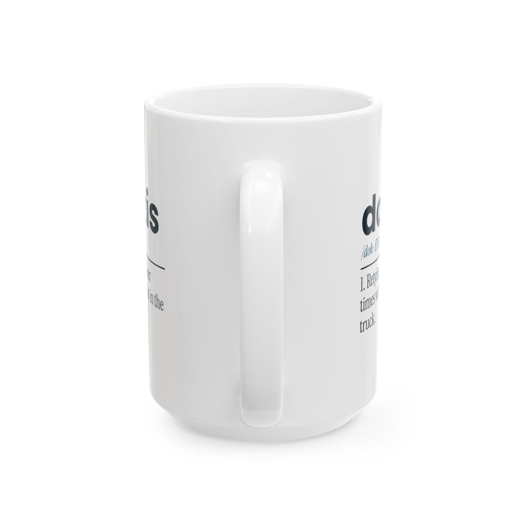 Funny Boating Coffee Mug Dockitis Definition For Boat Owners