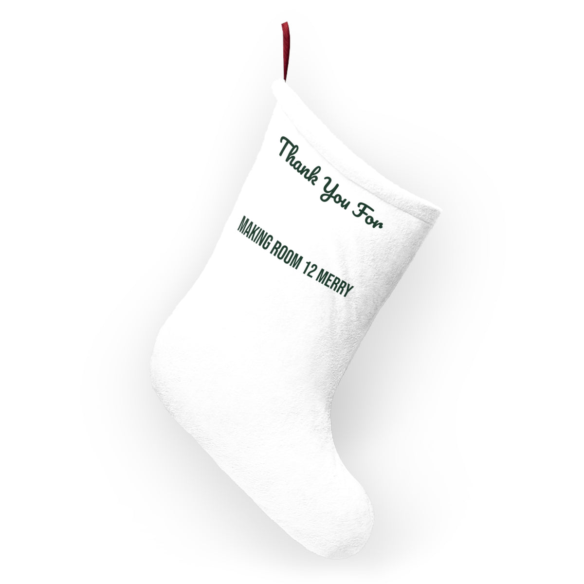 Christmas Teacher Christmas Stocking Thank You For Making Room 12 Merry