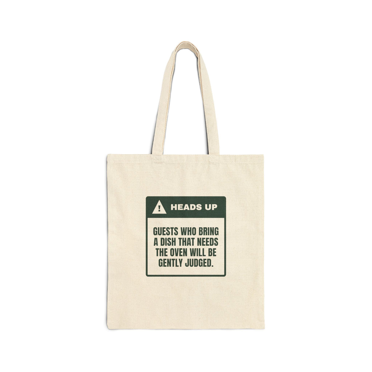 Funny Christmas Host Tote Bag Brought A Dish That Needs The Oven