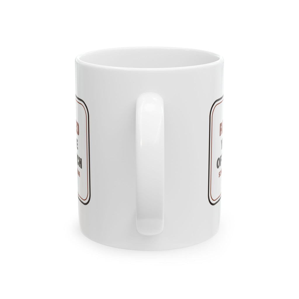 Funny Bestie Coffee Mug Your Side Of The Couch Reserved Sign For BFFs