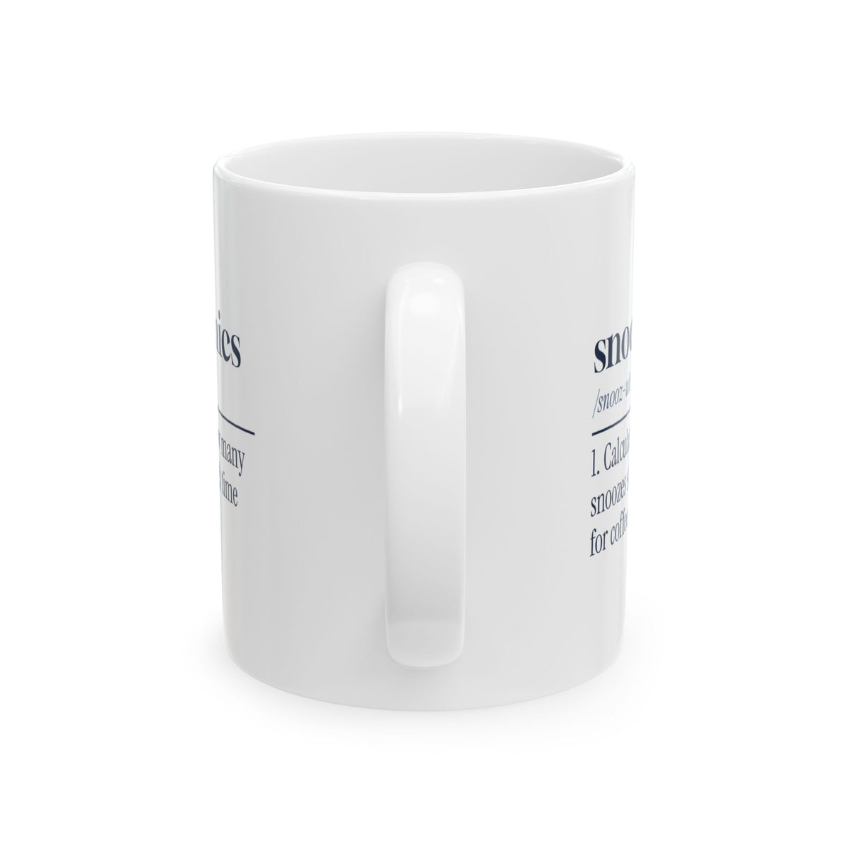 Funny Sleep Coffee Mug Snoozonomics Dictionary Definition For Nap Lovers
