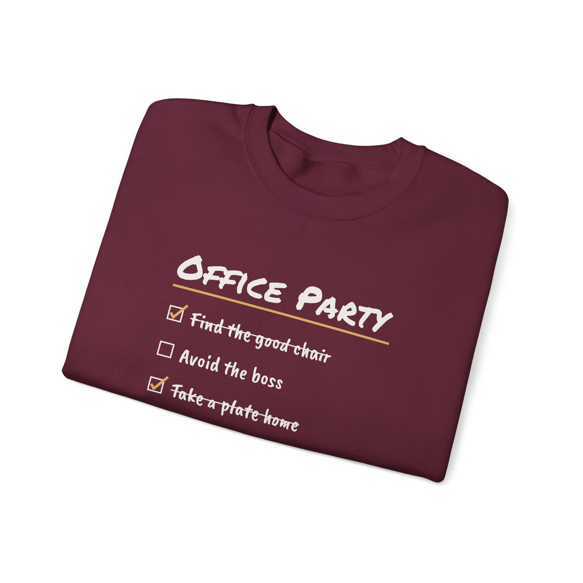 Funny Christmas Coworker Sweatshirt Take A Plate Home Leave By Six