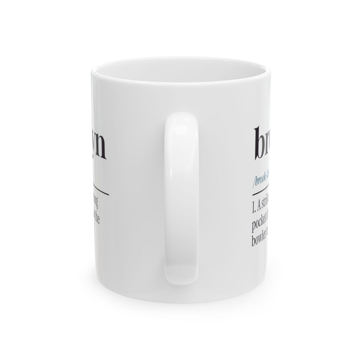 Bowling Coffee Mug Brooklyn Strike Still Counts Dictionary Definition