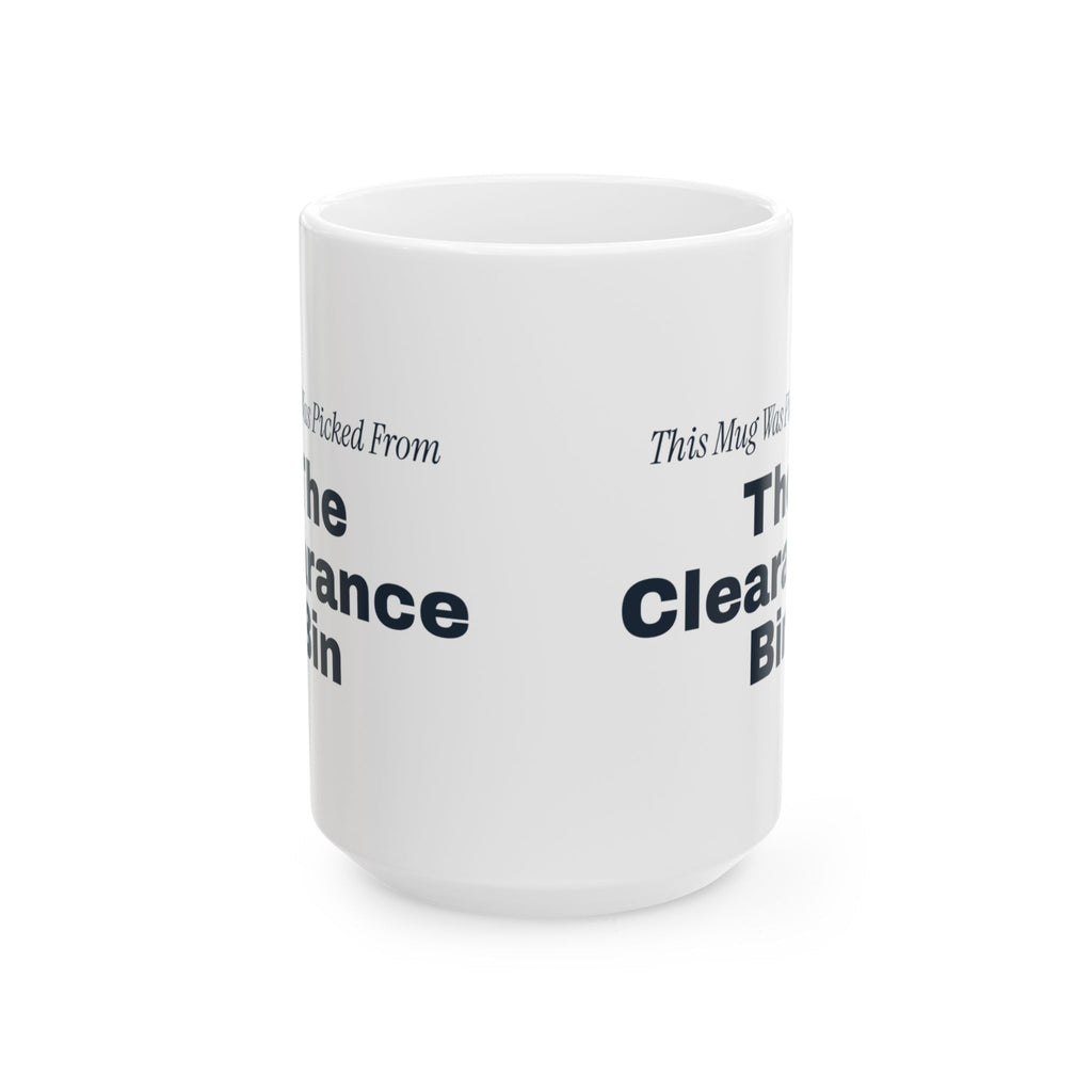 Funny White Elephant Coffee Mug Picked From The Clearance Bin