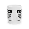 Caution The Banker Cheats Coffee Mug For Game Lovers