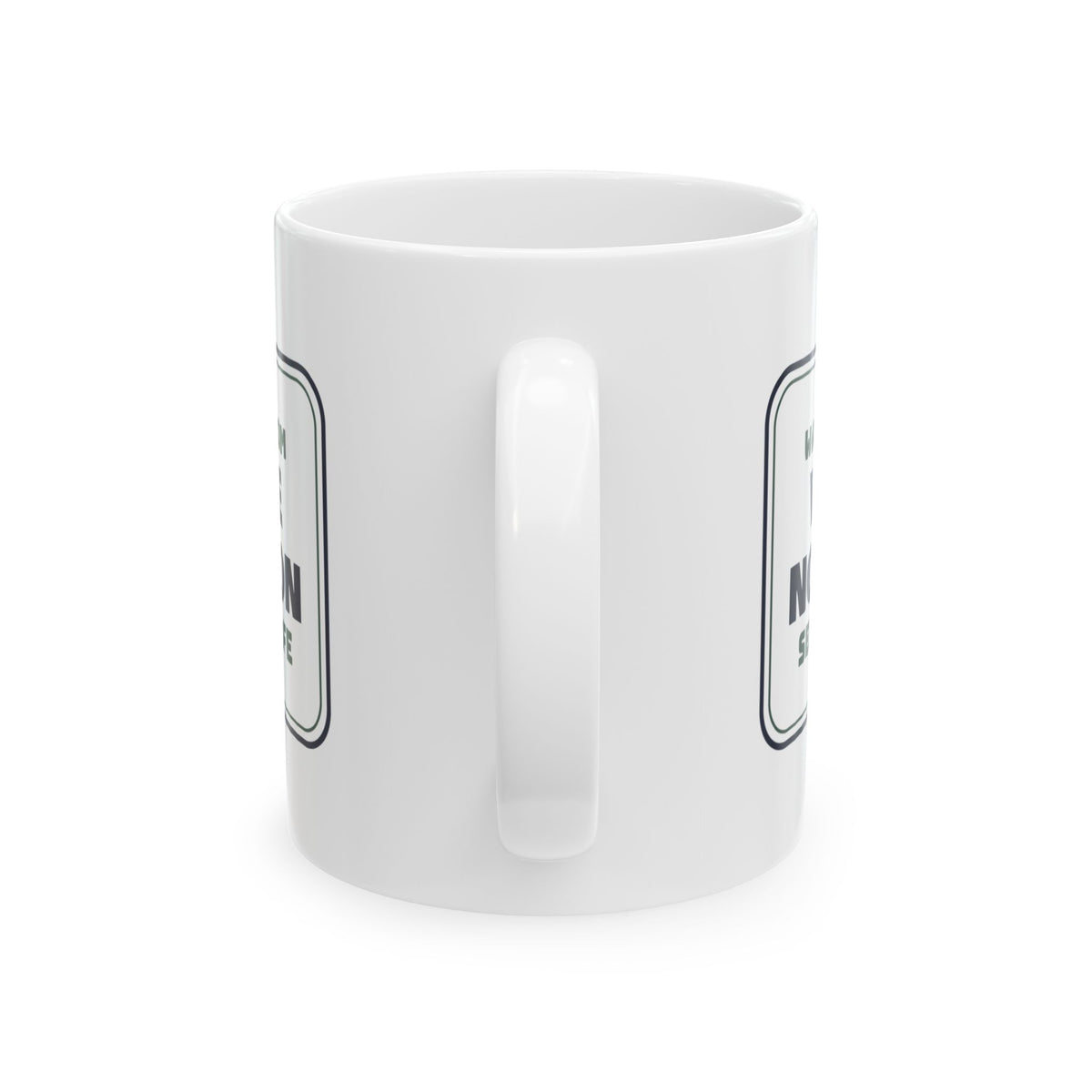 Therapist Coffee Mug White Noise On Secrets Safe Office Sign