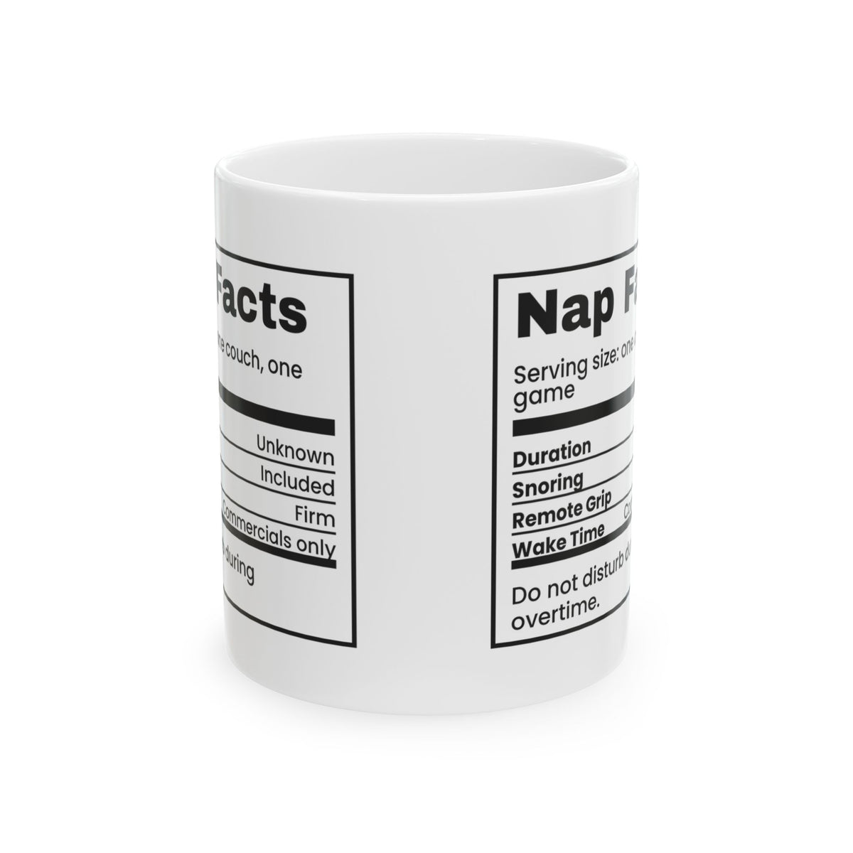 Nap Facts Coffee Mug Do Not Disturb For Husband