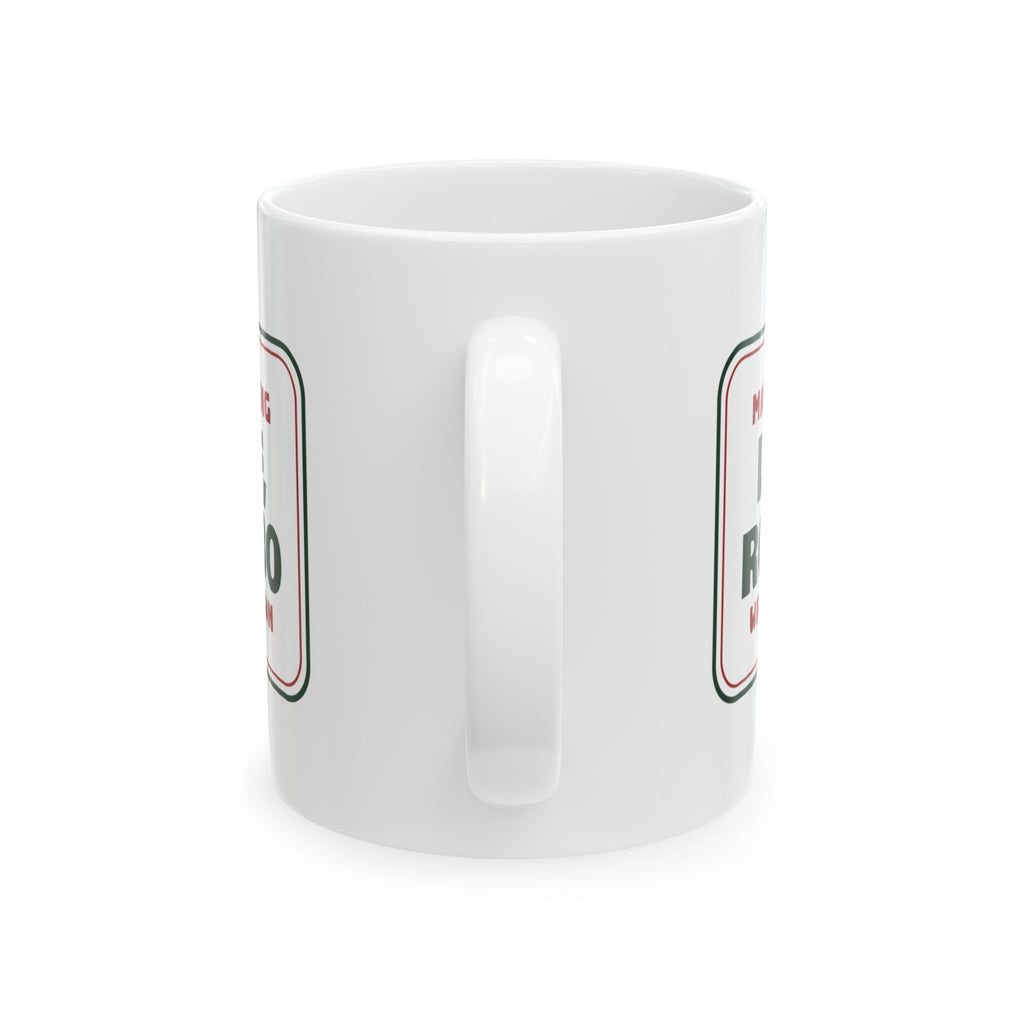 Funny Christmas Shopping Coffee Mug Lot F Row 30 Write It Down
