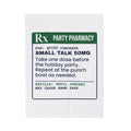 Funny Christmas Coworker Throw Blanket Small Talk 50mg For Introverts