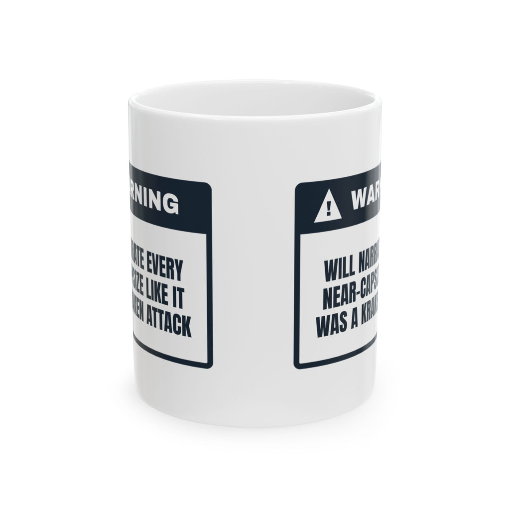 Kayaking Coffee Mug Will Narrate Every Near-Capsize