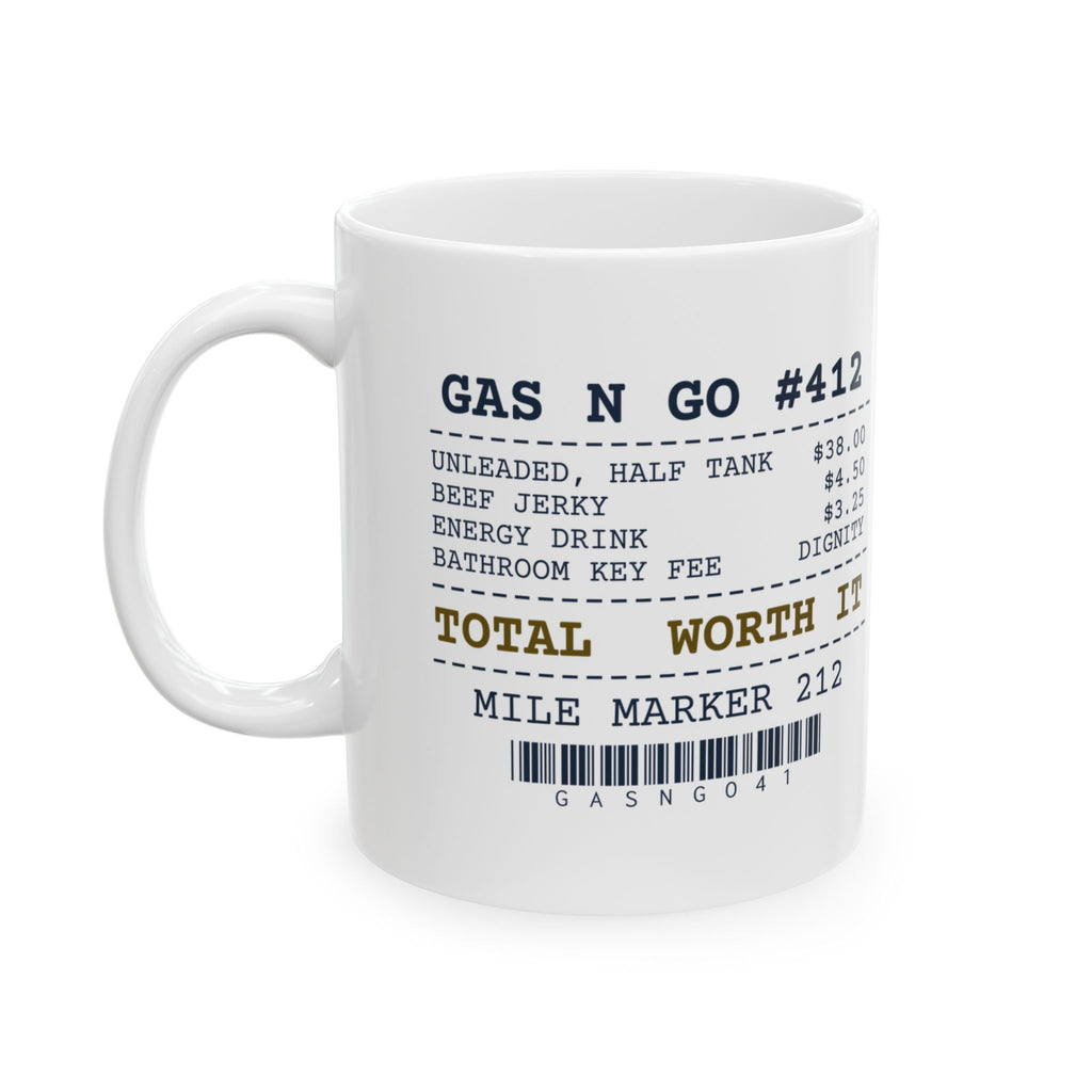 Road Trip Coffee Mug Mile Marker 212 Worth It