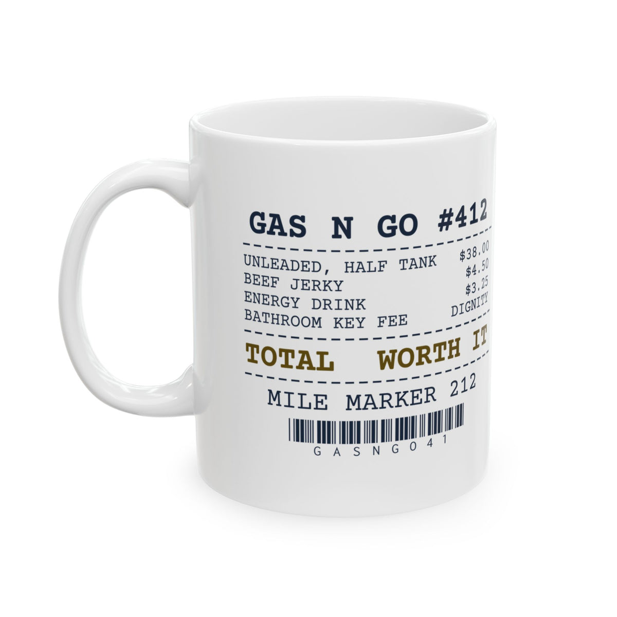 Road Trip Coffee Mug Mile Marker 212 Worth It