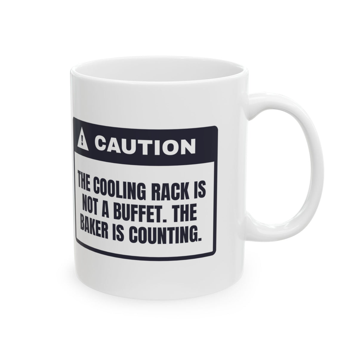 Funny Christmas Baking Coffee Mug Not A Buffet The Baker Is Counting