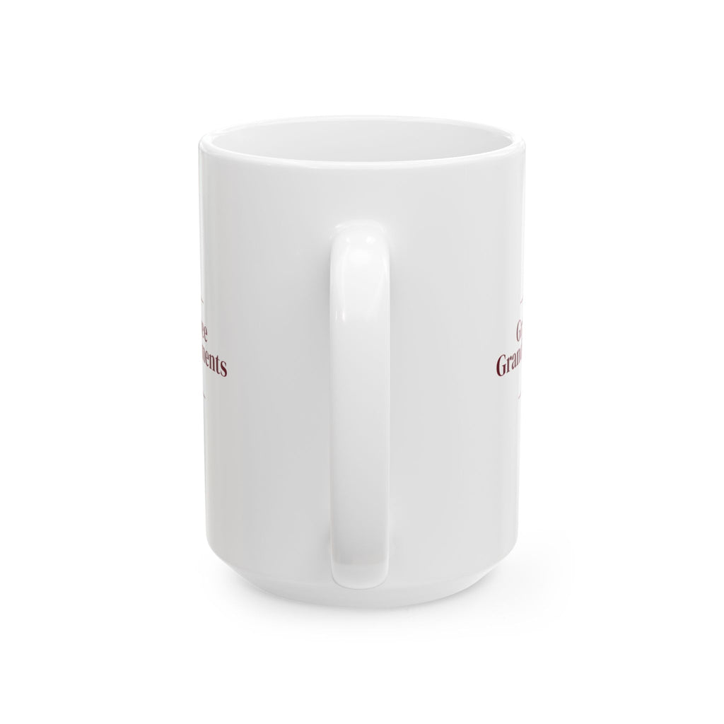 Christmas Coffee Mug Grandma's Tree Grandkids' Ornaments 2026
