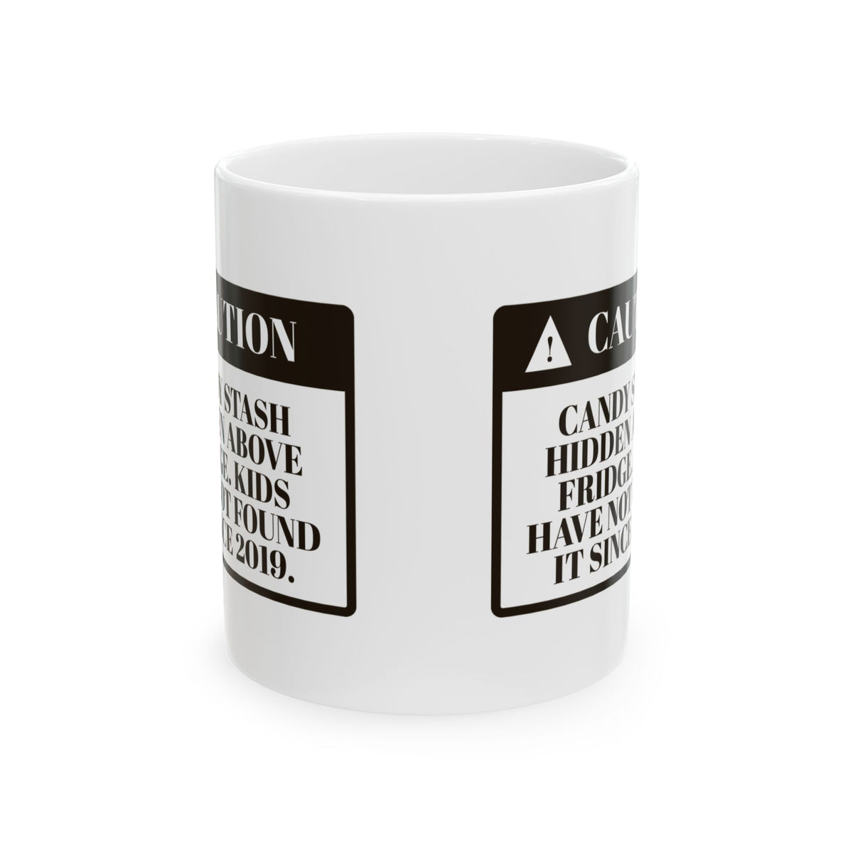 Candy Stash Hidden Coffee Mug Funny Parent Since 2019