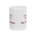 Funny Family Christmas Coffee Mug Most Likely To Text From The Next Room