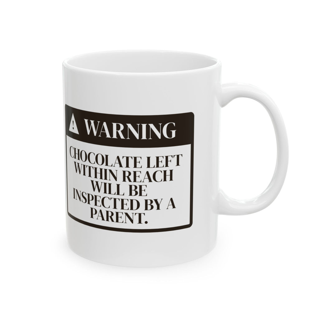 Funny Easter Candy Warning Coffee Mug For Parents Who Snack