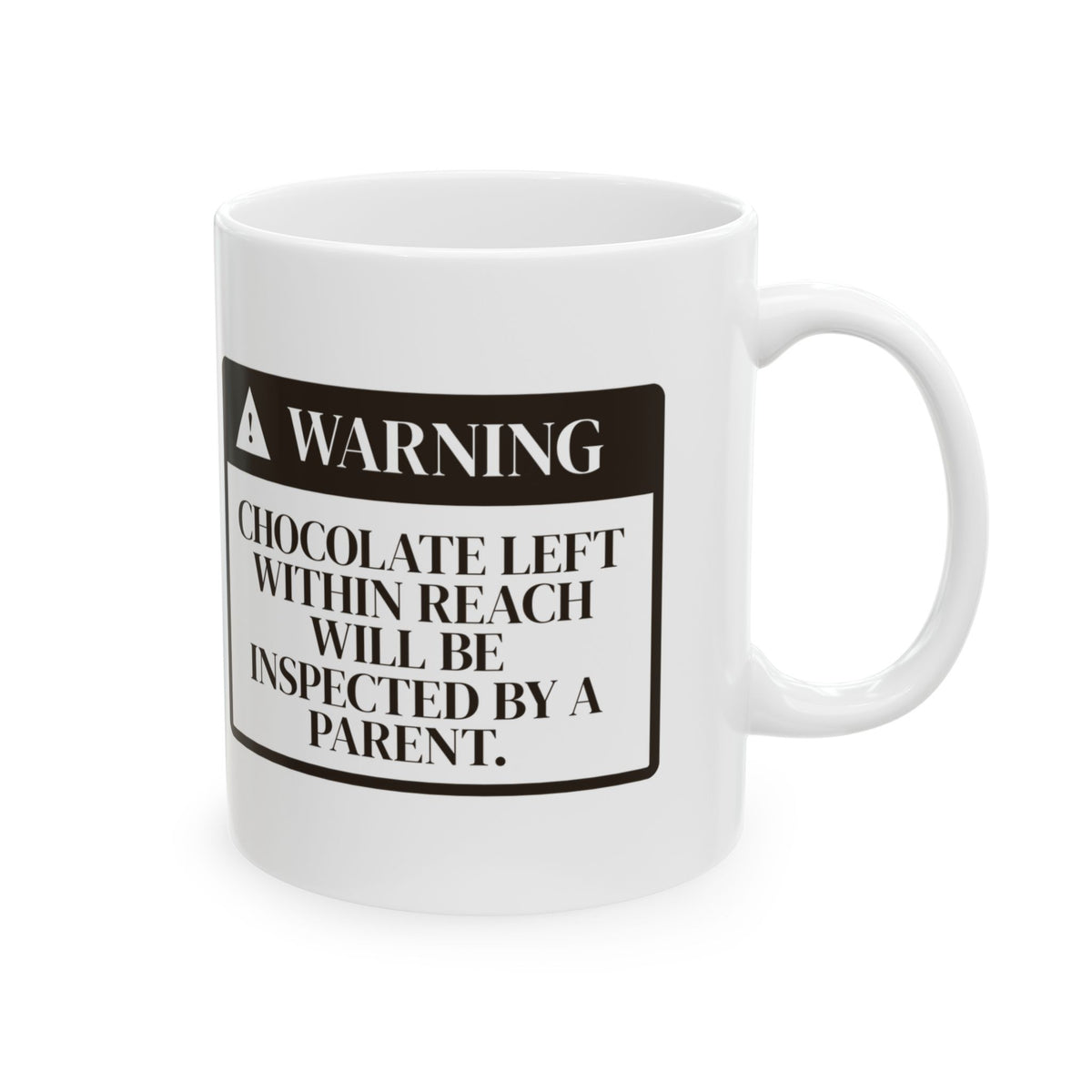 Funny Easter Candy Warning Coffee Mug For Parents Who Snack