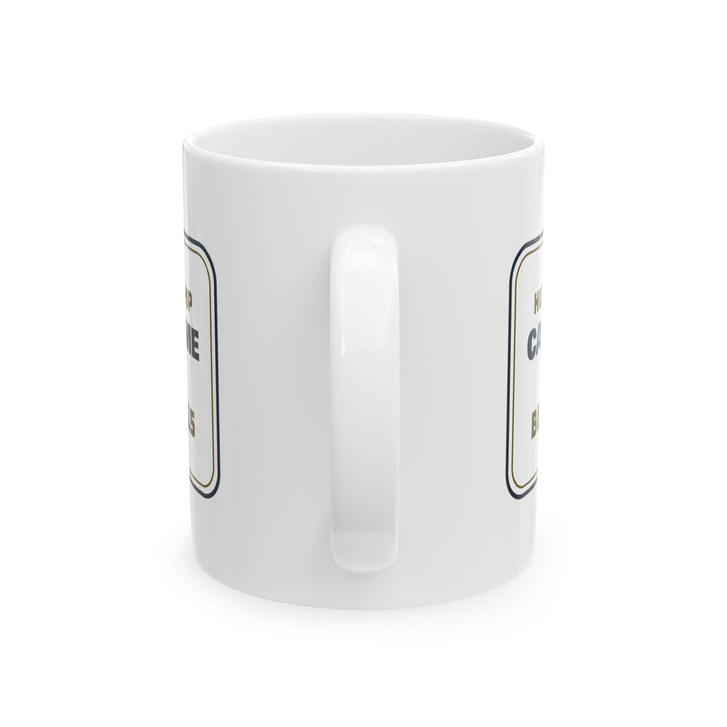 Funny Hunting Camp Coffee Mug Card Game At 8 Bed By 8:15