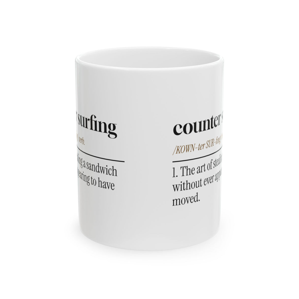 Counter Surfing Coffee Mug For Dog Lovers