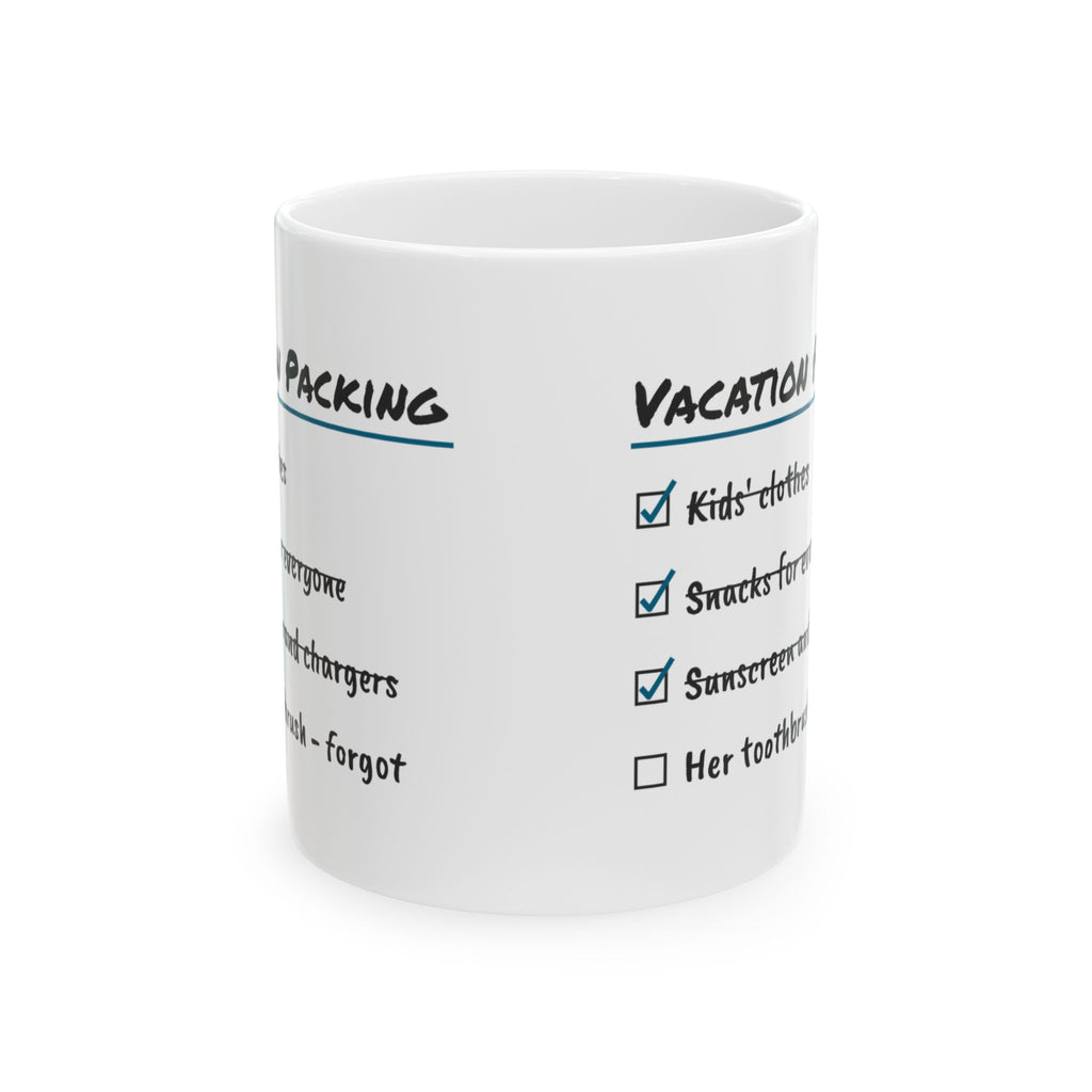 Vacation Packing Coffee Mug For Wife