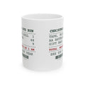 Funny Christmas Coffee Mug Christmas Eve Receipt Wrapped At 1 AM