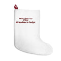 Funny Family Christmas Stocking Most Likely To Steal Grandma's
