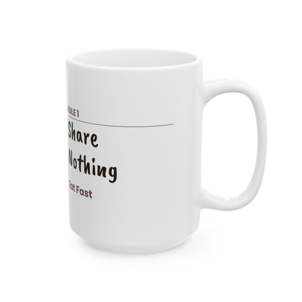 Funny Easter Basket Rules Coffee Mug For Candy Stealing Parents