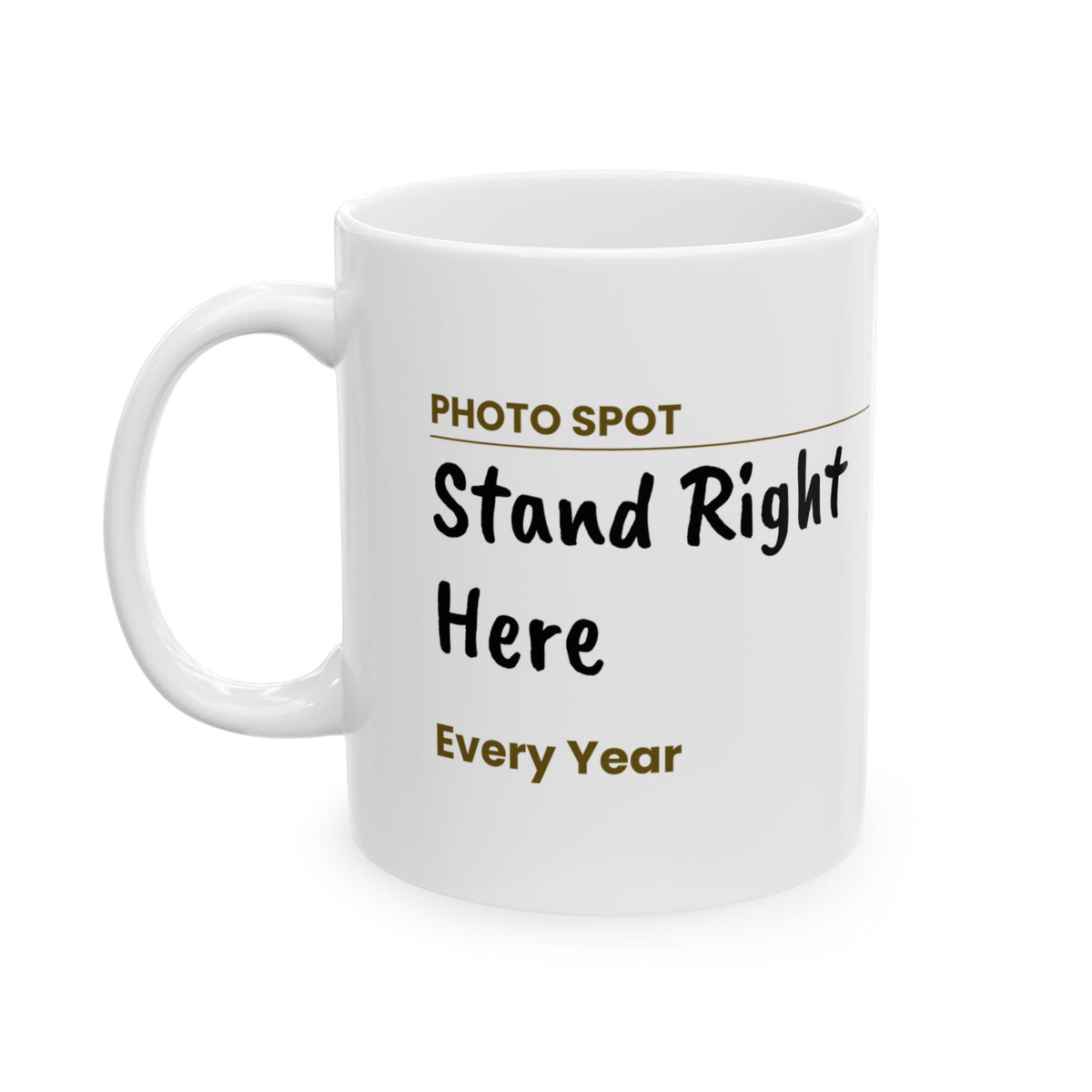 Photo Spot Every Year Coffee Mug For Parents