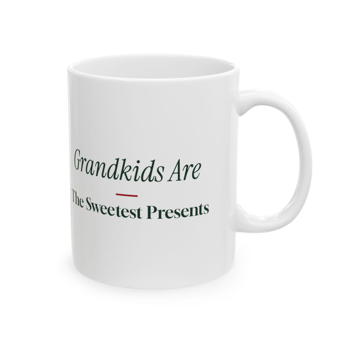 Christmas Coffee Mug For Grandparents Grandkids Are The Sweetest Presents