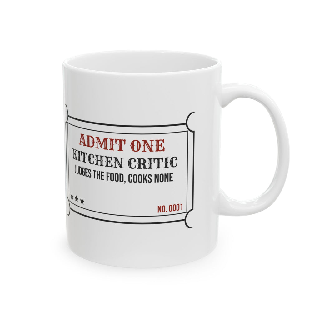 Kitchen Critic Coffee Mug For Cooks