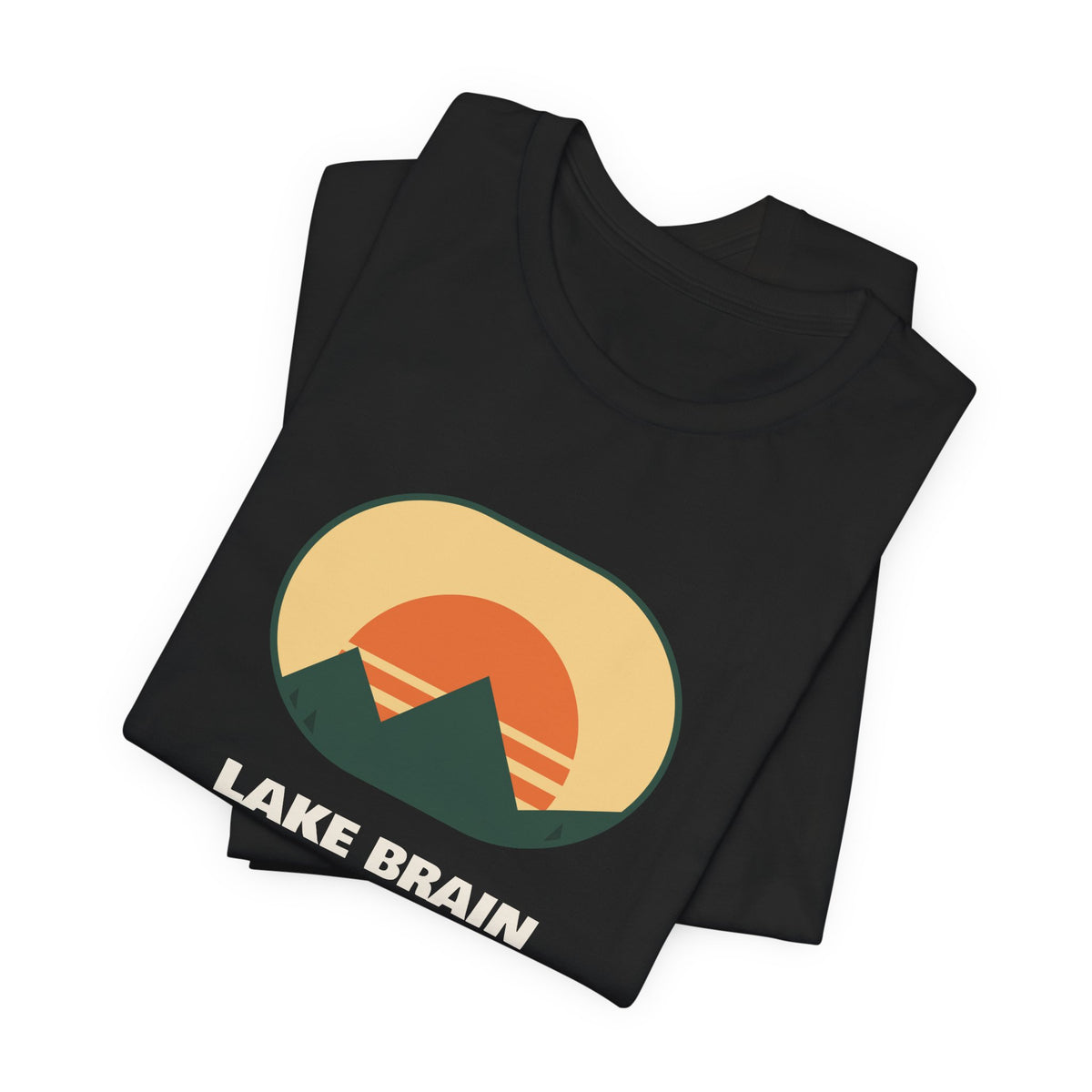 Lake Brain Shirt No Thoughts Just Waves