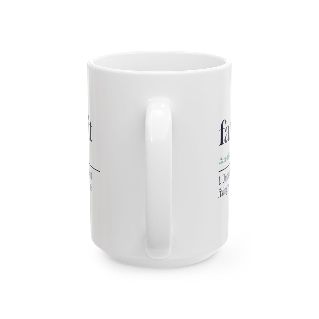 Funny IT Support Coffee Mug Family IT Dictionary Definition