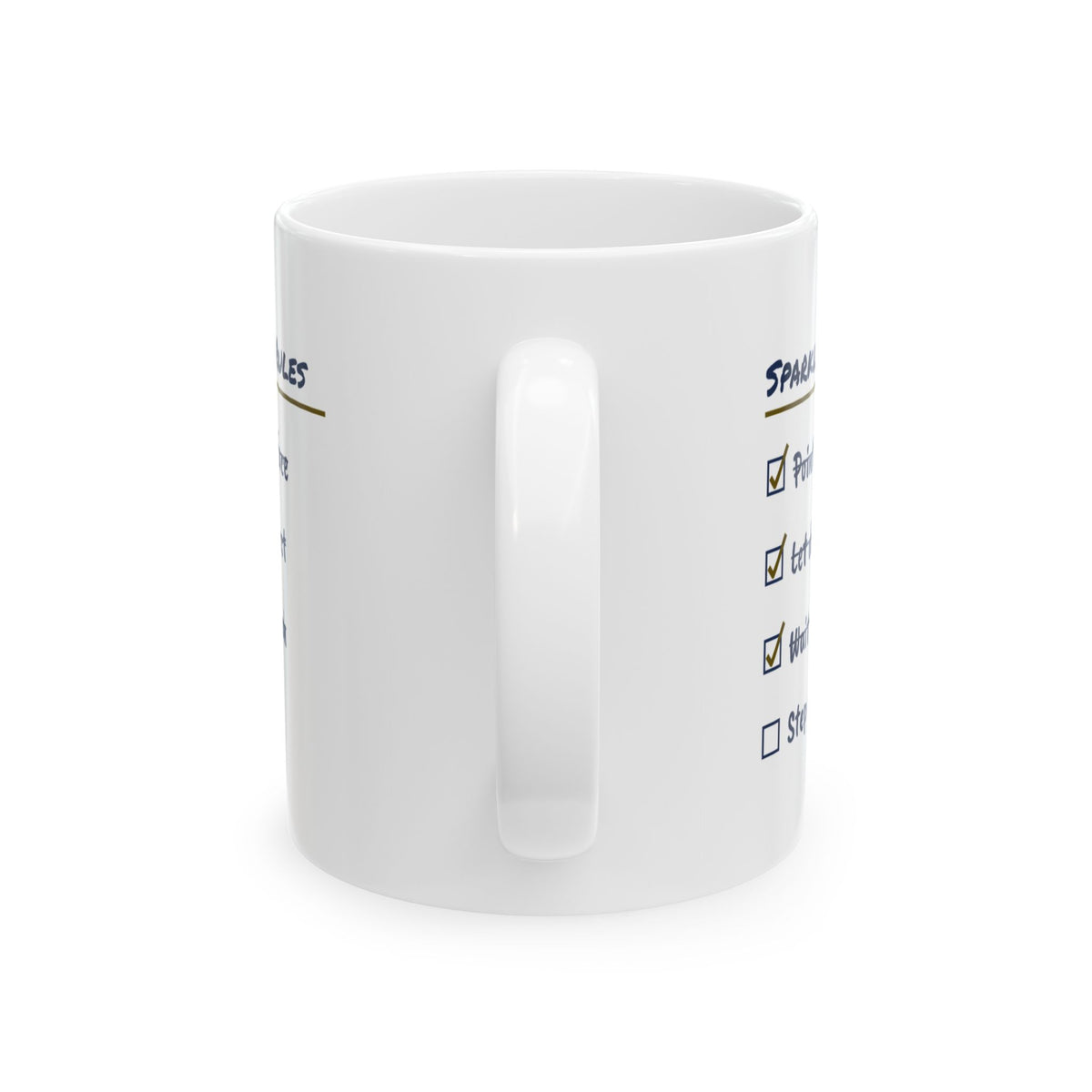Funny Fourth Of July Checklist Coffee Mug Sparkler Safety For Dad