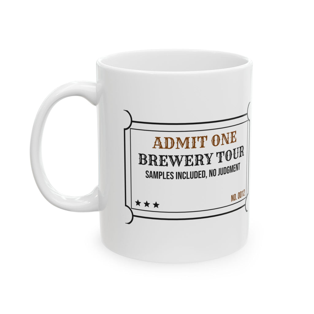 Brewery Tour Pass Coffee Mug For Beer Lovers