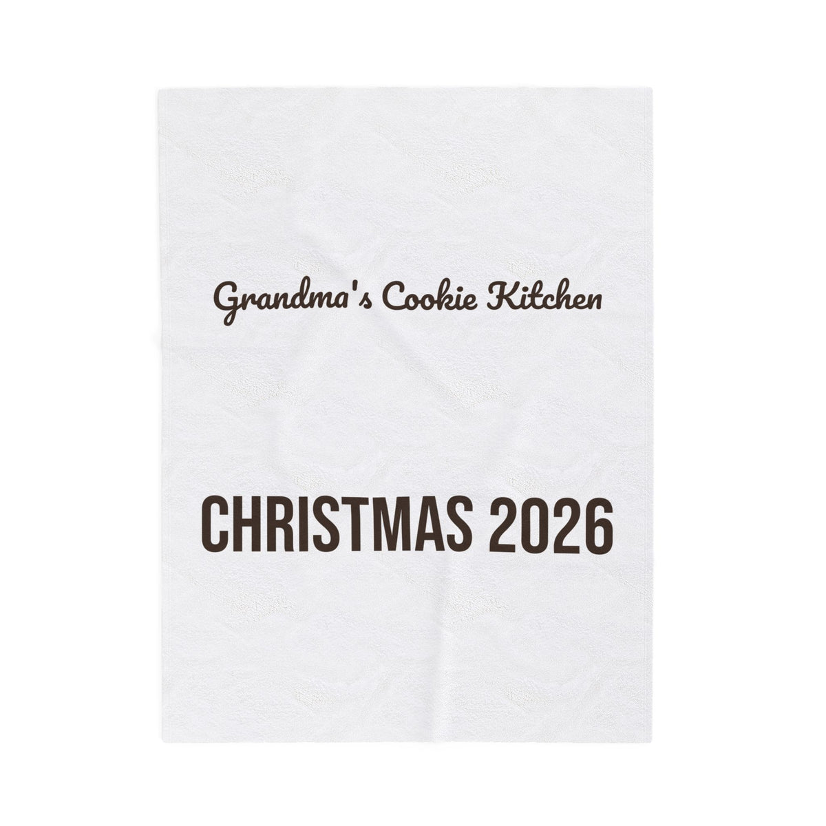 Christmas Throw Blanket Grandma's Cookie Kitchen Christmas 2026