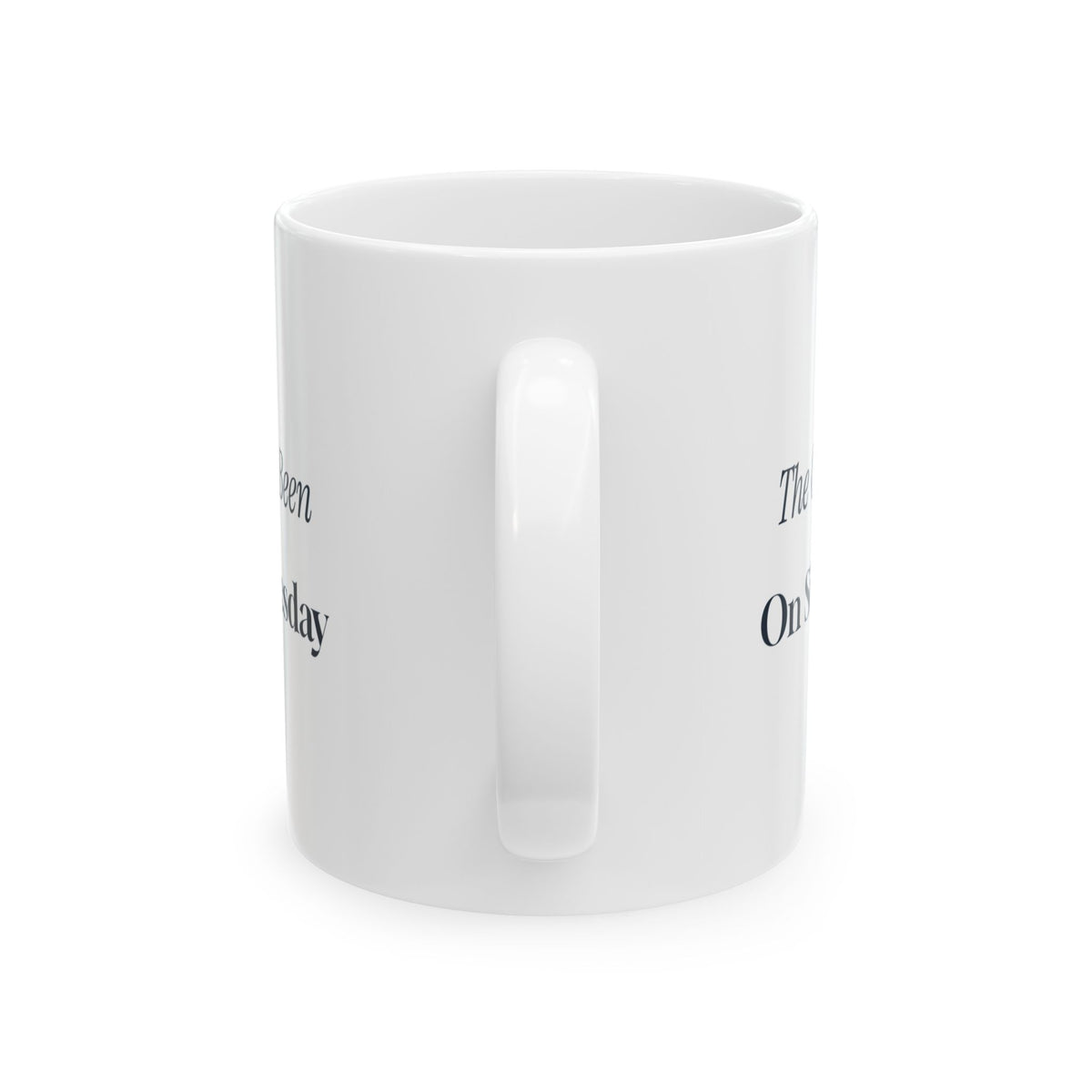 Funny Christmas Baking Coffee Mug The Oven Has Been On Since Tuesday