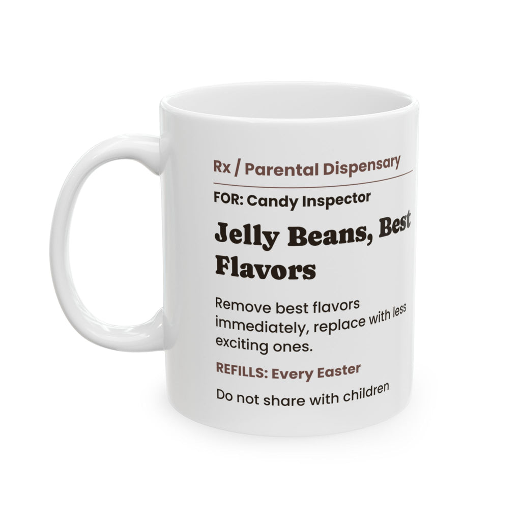 Funny Easter Jelly Bean Prescription Coffee Mug For Parents