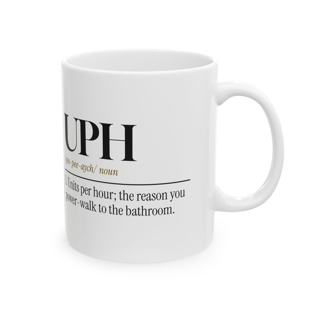 Funny Warehouse Worker Coffee Mug UPH Units Per Hour